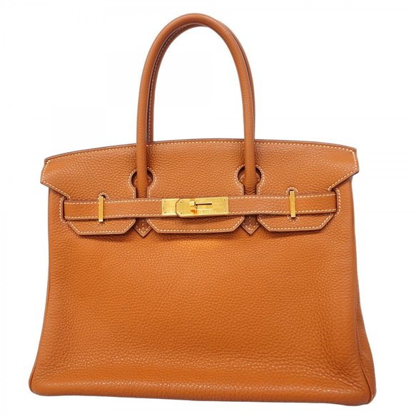 Hermes Birkin 30 Togo Gold Handbag for Women - Picture 1 of 13